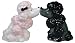 Westland Giftware Mwah Magnetic Poodles Salt and Pepper Shaker Set, 2-3/4-Inch