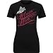 SILVER STAR Butterfly Script Womens Tee - Black