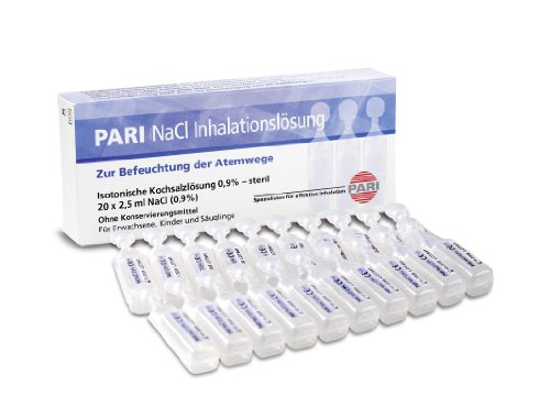 Produkt-Bild: Pari NaCI Inhalationslsung, 20 Ampullen  2,5 ml