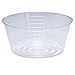 CWP L-0081 Gauge Vinyl Basket Liner, 8-Inch Diameter, Clear