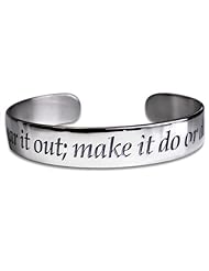 Sterling Silver Use It UpAmerican Quilt Bracelet. Made in USA.