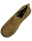 Perry Ellis Portfolio - Mens Microsuede Slipper, Coffee