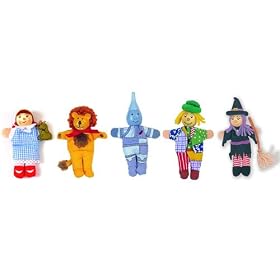 Tellatale Wizard of Oz Finger Puppet Set