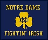 Notre Dame 60" x 50" Classic Collection Blanket