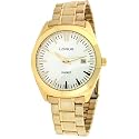 Lorus Watch Metal Gold Tone Large Face Date Men's LR3258