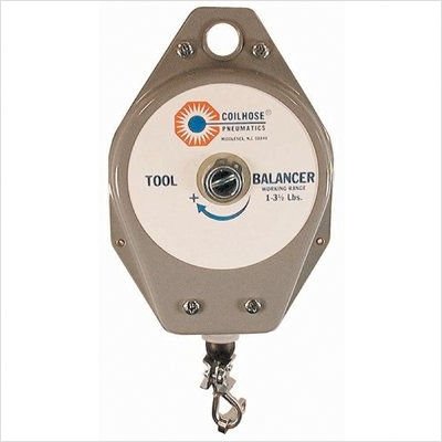 Coilhose Pneumatics BL15 29103 Heavy Duty Mechanical Tool Balancer with 8' Cable, 5-7/8 Width, 8-5/8 Height, 2-3/8 Depth, 11 - 19 lbs Working Capacity