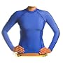 Beach Depot UPF 50+ Women's Long Sleeve Rash Guard Shirt - Royal Blue