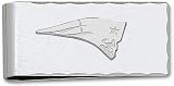 New England Patriots NFL Money Clip With Sterling Silver Pendant