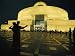 The Silhouetted Couple Dancing in Front of the Shanghai Art Museum Photographic Poster Print, 24x18