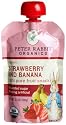 Peter Rabbit Organics, Organic Strawberry and Banana 100% Pure Fruit Snack, 4.0-Ounces Pouches, (Pack of 10)
