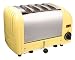 Dualit 4-Slice Toaster, Canary Yellow