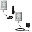 Essential Kit for the Sony PRS-600 Reader Touch Edition includes a Car and Wall Charger - uses Gomadic TipExchange Technology