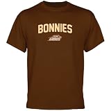 NCAA St. Bonaventure Bonnies Mascot Logo T-Shirt - Brown
