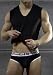 Sports : C-IN2 Bamboo V-Neck Style No 3165, schwarz