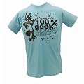Mens Brave Soul Printed T-Shirts in Blue (TWITT)