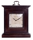 11 Square European-Style Imperial Desk Clock with Metal Handle