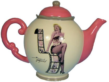 Marilyn Monroe Teapot - Film Strip Style by Pacific Enterprise