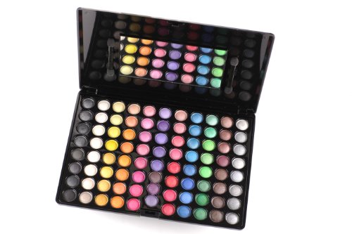 The SHANY Metallic Collection Ultra Shimmer Eyeshadow Palette (Set of 88 Colors) offers a complete assortment of eye shadows to create a chic, urban look. Including soft, pearly colors and bold, vibrant hues, the slender compact is ready to use with a mirror and applicators.