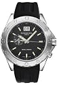Raymond Weil RW Sport Mens Wristwatch 8200-SR1-20001 Gents Black  Rubber Strap & Double Window Date Display + Dual Time