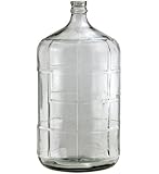 Kegco KC FP-CB-06 Glass Carboy, 6 gallon, Clear