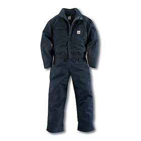 Carhartt Mens Flame-Resistant Midweight Canvas Coverall