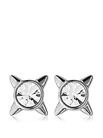 Dyrberg/Kern Pendientes Crystal (Plateado)