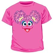 Sesame Street Abby Cadabby Fairy Face Pink Tee T-Shirt