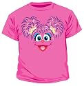 Sesame Street Abby Cadabby Fairy Face Pink Tee T-Shirt