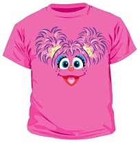 Sesame Street Abby Cadabby Fairy Face Pink Tee T-Shirt