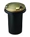 Hinkley Lighting 16710MZ Hardy Island 20-Watt Bi Pin Light Bulb Low Voltage Flat Directional Well Light, Matte Bronze Finish