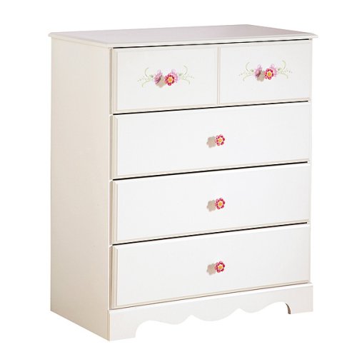 Baby: South Shore Juliette 4 Drawer Chest in Pure White