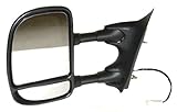 IMAGE OF OE Replacement Ford Super Duty Pickup Driver Side Mirror Outside Rear View (Partslink Number FO1320196)