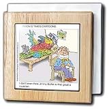 Parrotheads Against Buffett - 6 Inch Tile Napkin Holder