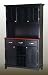Price Comparison : Buffet with 2-Door Hutch- Black/ Cherry
