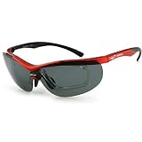 ARCTICA &reg; MULTISPORT Lunettes de soleil de sport - 2 x verres interchangeables + Clip-on des verres correcteurs