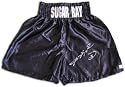 Sugar Ray Leonard Signed Custom Boxing Trunks