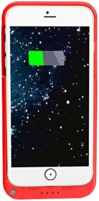 BSHW Rechargeable Backup Power Cover For 4.7" iPhone 6 with Built-in Kickstand,External Power Bank Case Backup Battery Charge Cover (Red)