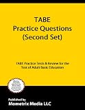 TABE Practice Questions (Second Set): TABE Practice Test & Exam Review for the Test of Adult Basic Education deals and discounts