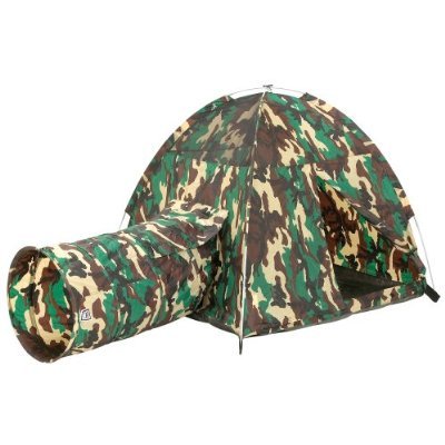 Childrens Toyshop  Toys : Pacific Play Tents Command HQ Tent & Tunnel Com.