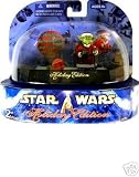 Star Wars Holiday Edition Yoda Santa Clause Figure