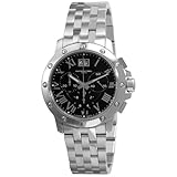 Raymond Weil Tango Mens Stainless Steel Chronograph Black Dial Watch 4899-ST-00208