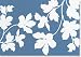 Floral Silhouette Note Cards (Stationery)