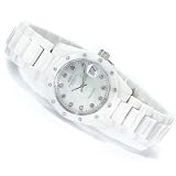 Swiss Watches:Oniss Women's Swiss Sapphire Ceramic Diamond Watch ON60