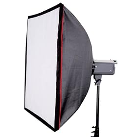 CowboyStudio 18 x 18in Photo Softbox for Studio Strobe with Carry Case and Speedring
