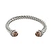 Sterling Silver Twisted Cuff Bracelet, 6