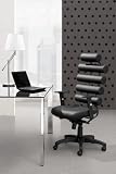 Zuo Criss Cross Office Chair, Black