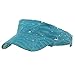 Glitter Visor-Turquoise