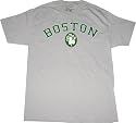 Boston Celtics Basketball Clover Gray T-Shirt Tee