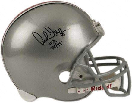 Archie Griffin Autographed Helmet | Details: Ohio State Buckeyes, with Inscription 