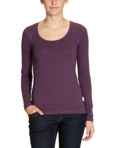 Blaumax Dharma Rund Langarm Damen T-Shirt, Gr. 36 (S) ,Violett (blackberry 323) Preisvergleich